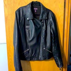 Gorgeous LTS Leather Jacket sz 16